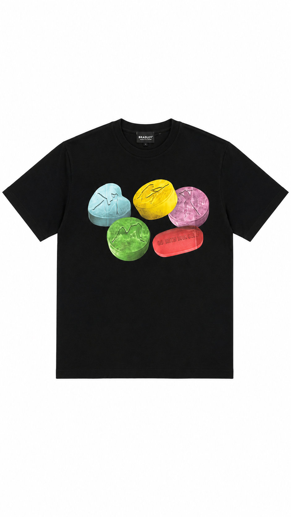 Candy Rush Black Tee