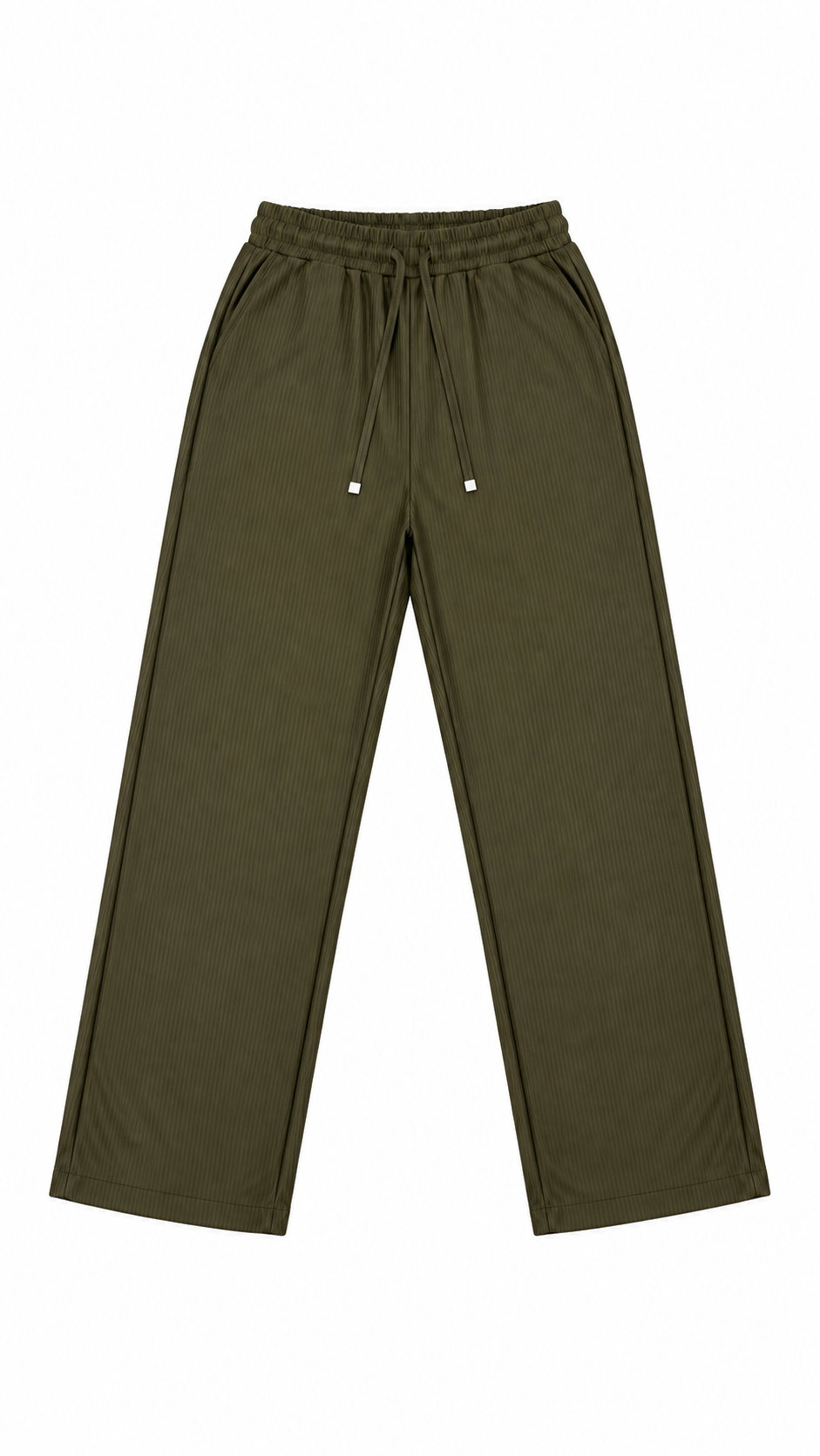 Pleated Texture Pants