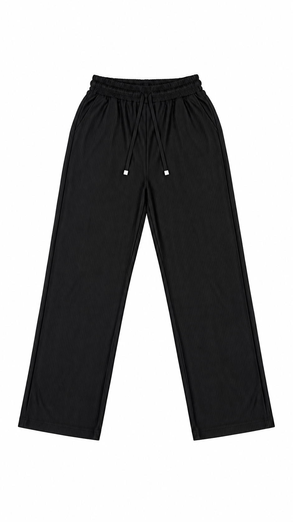 Pleated Texture Pants