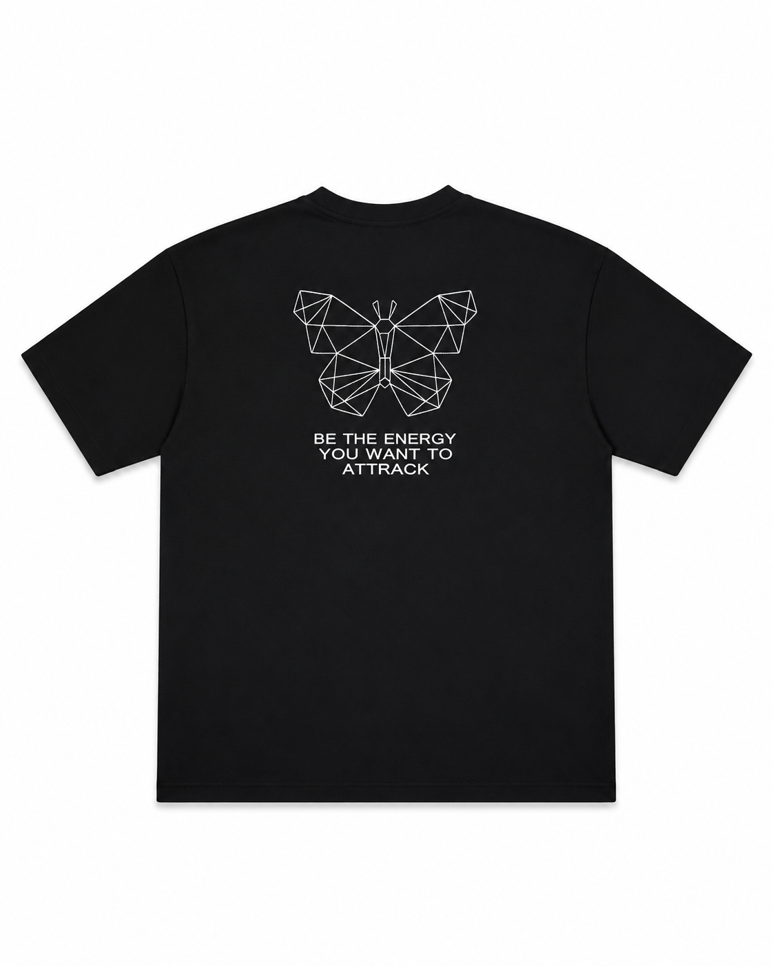 Energy Butterfly Black Tee