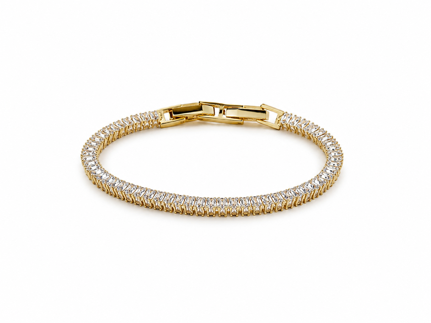 Royal Gold Tennis Bracelet