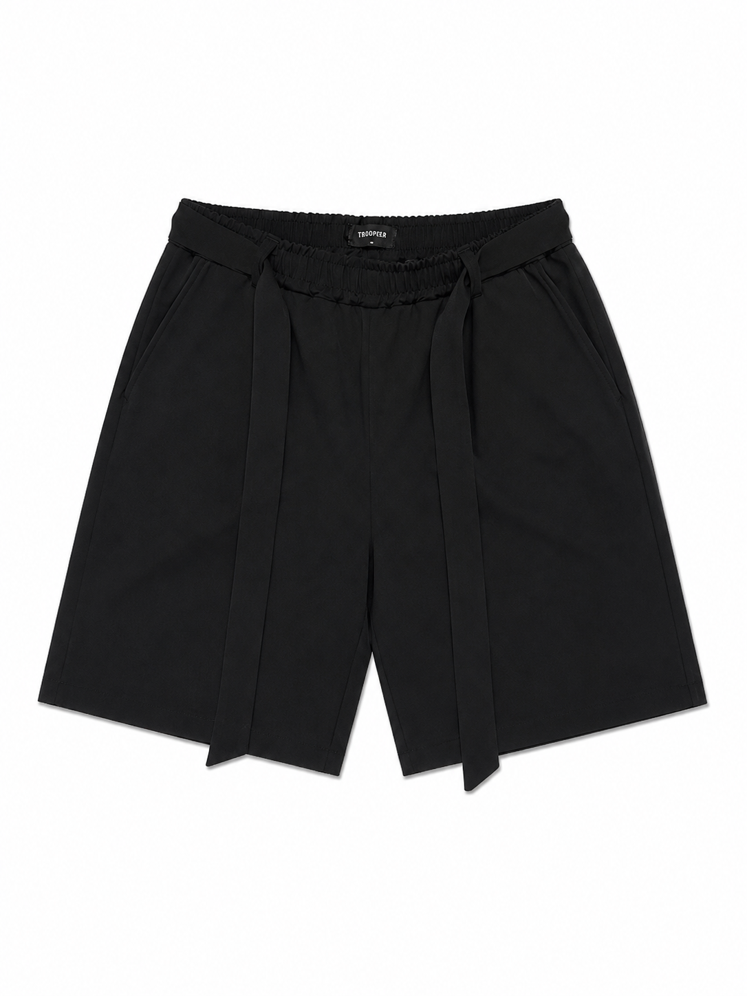 Tailored Belted Lounge Shorts