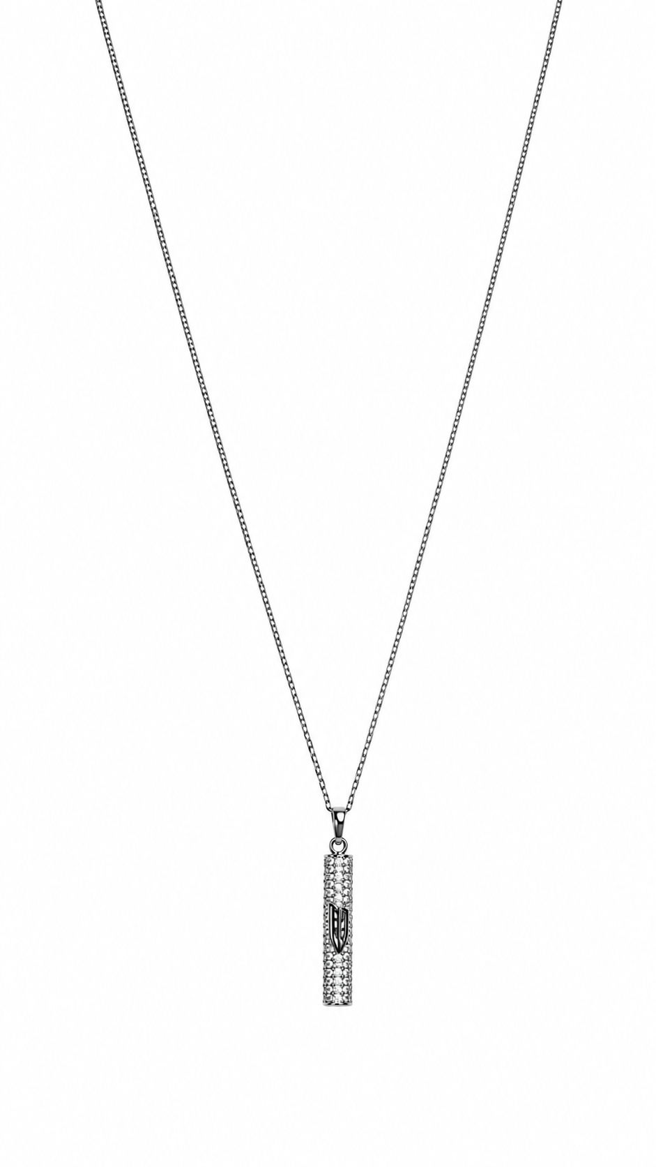 Mezuzah Crystal Necklace