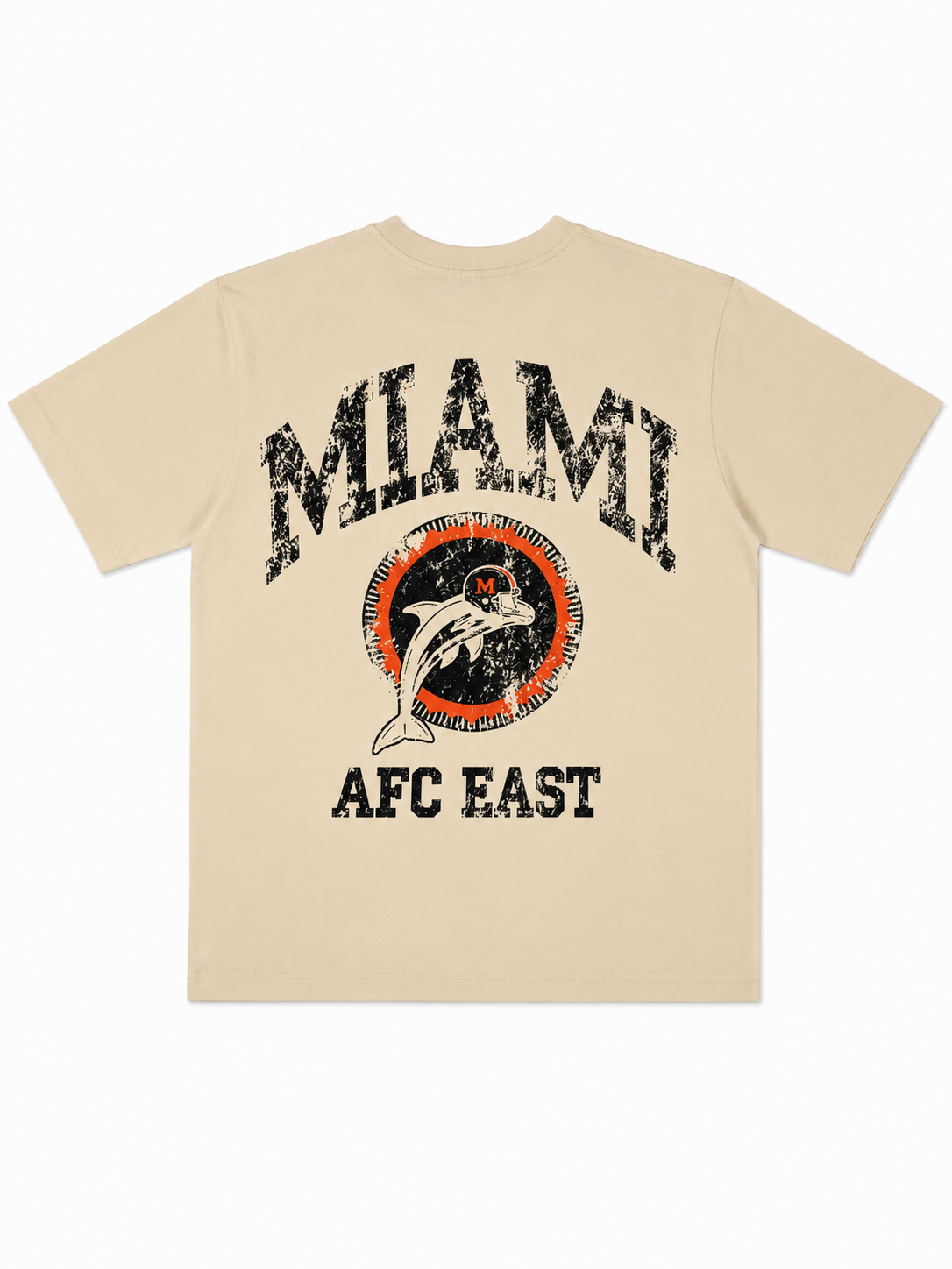 Miami AFC East Vintage Oversized Tee