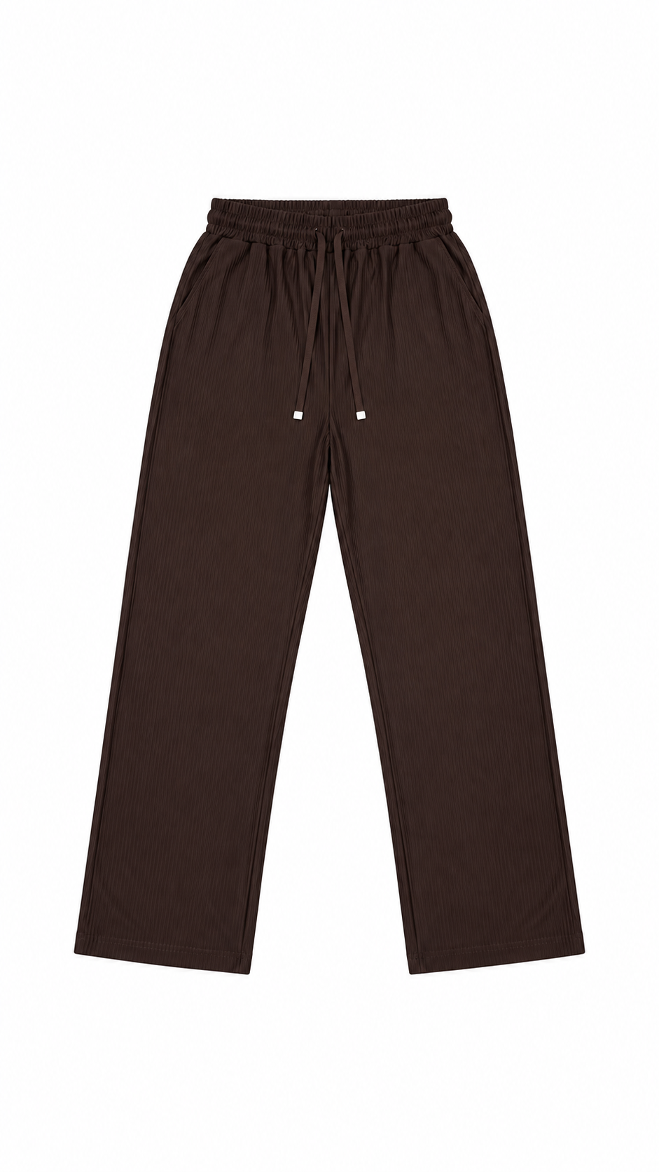 Pleated Texture Pants