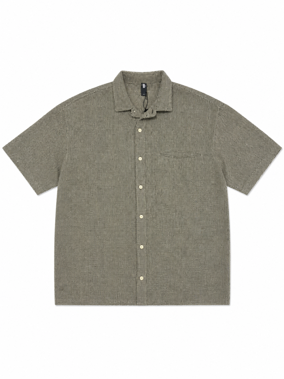 Desert Grid Linen Shirt