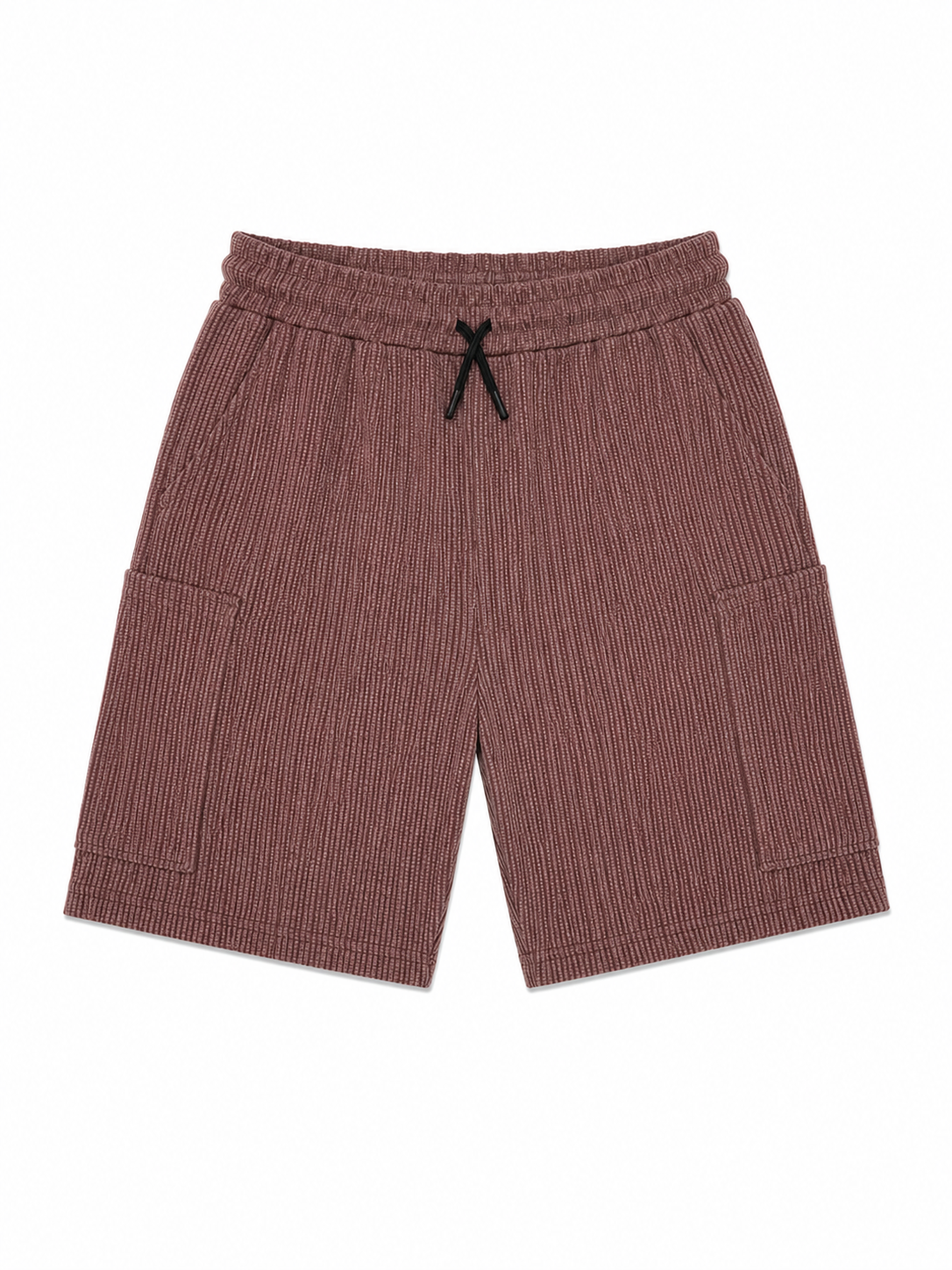 Ribbed Cargo Shorts