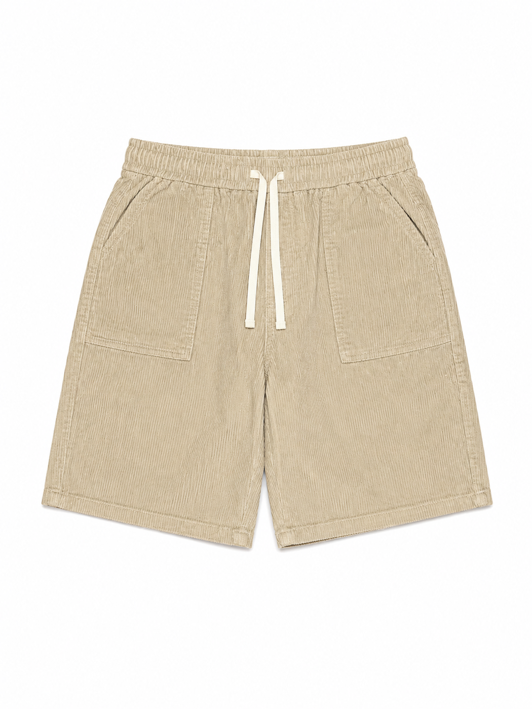 Corduroy Drawstring Shorts