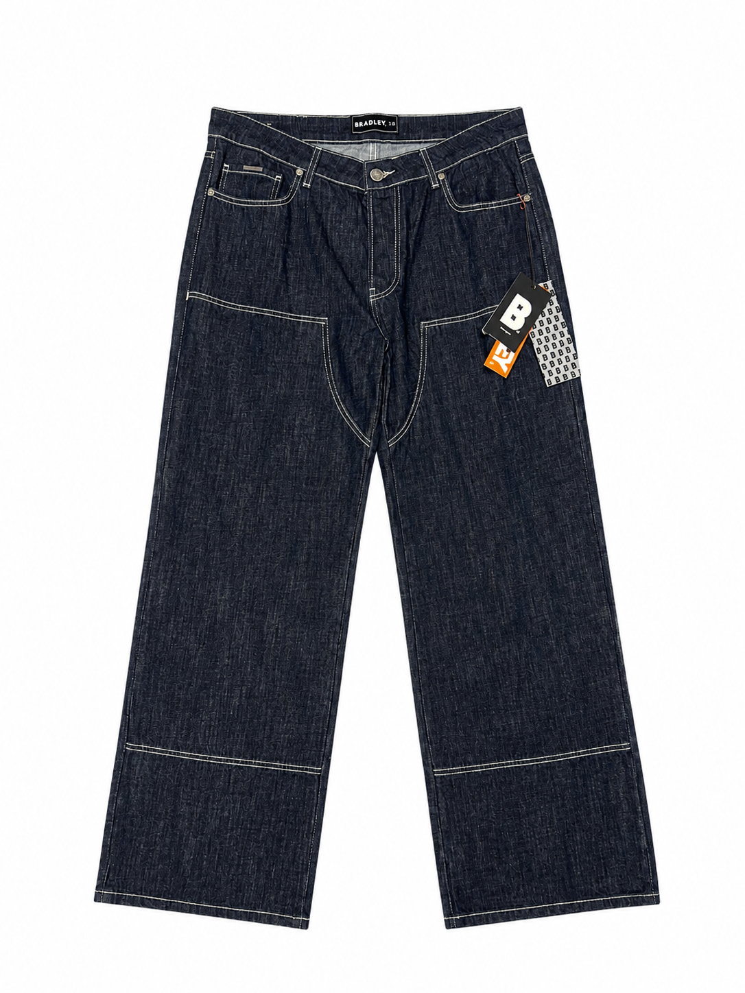 Wide Leg Utility Jeans