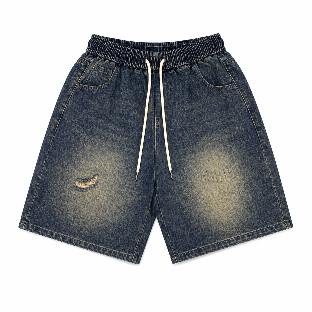 Relaxed Denim Shorts