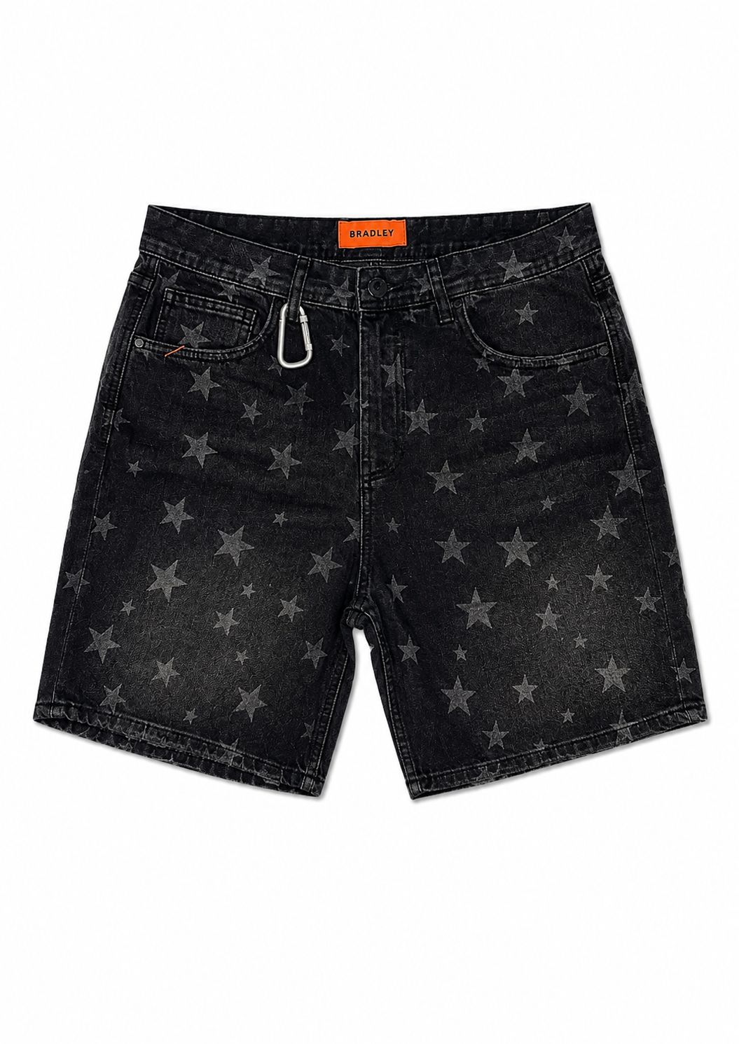 Stars Denim Shorts