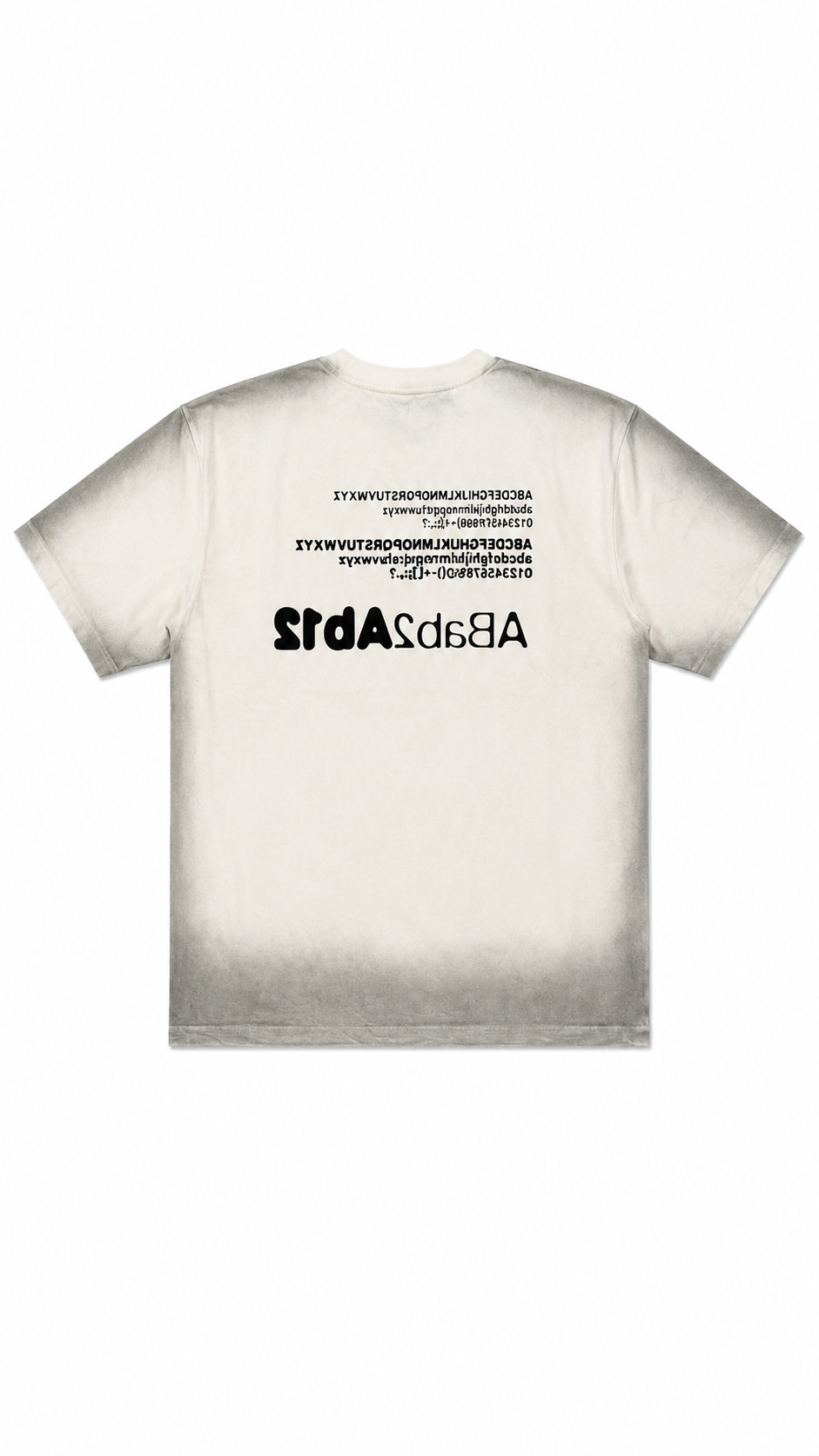 Code Fade Oversized Tee