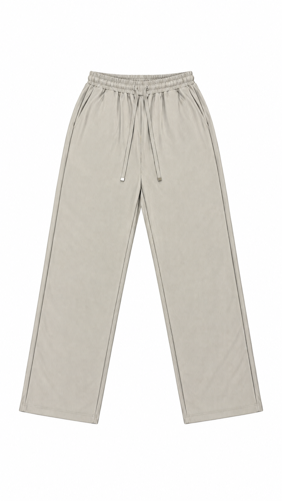 Pleated Texture Pants