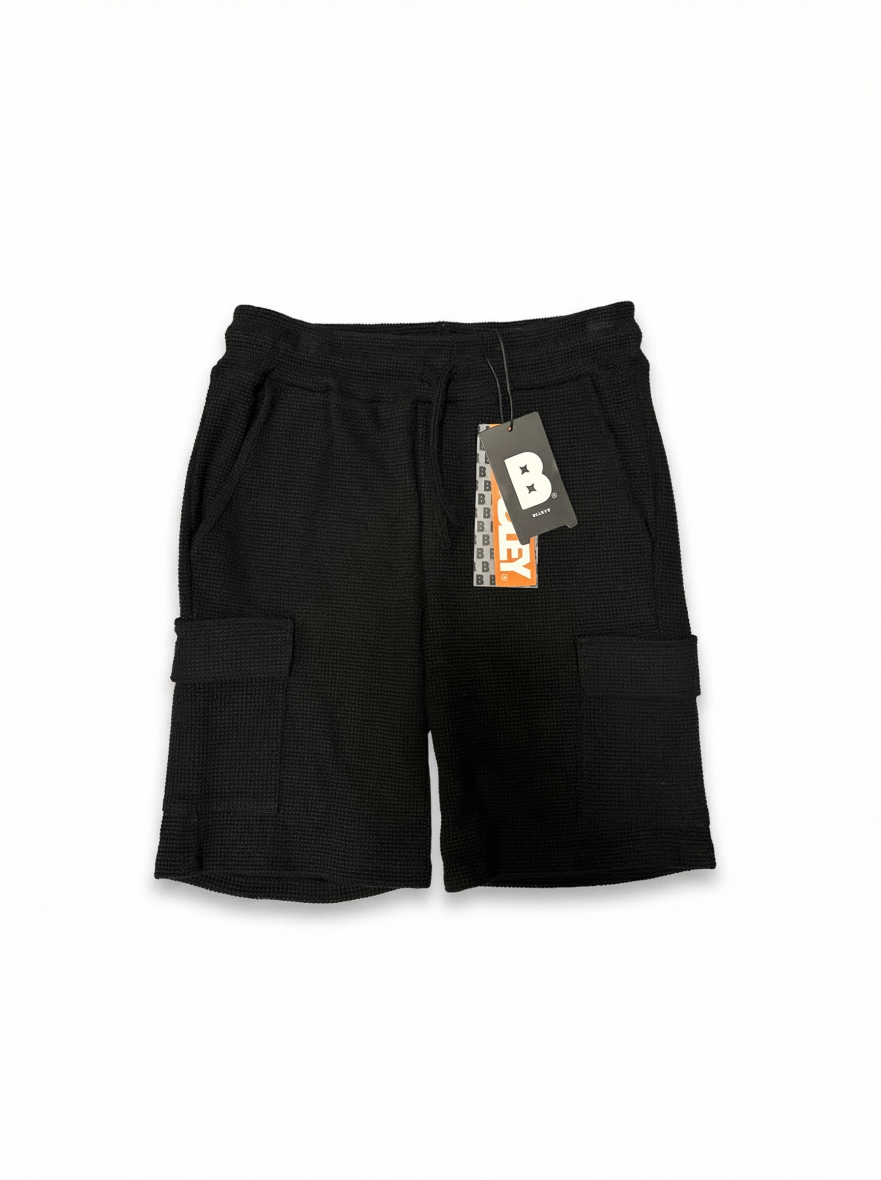 Waffle Knit Cargo Shorts